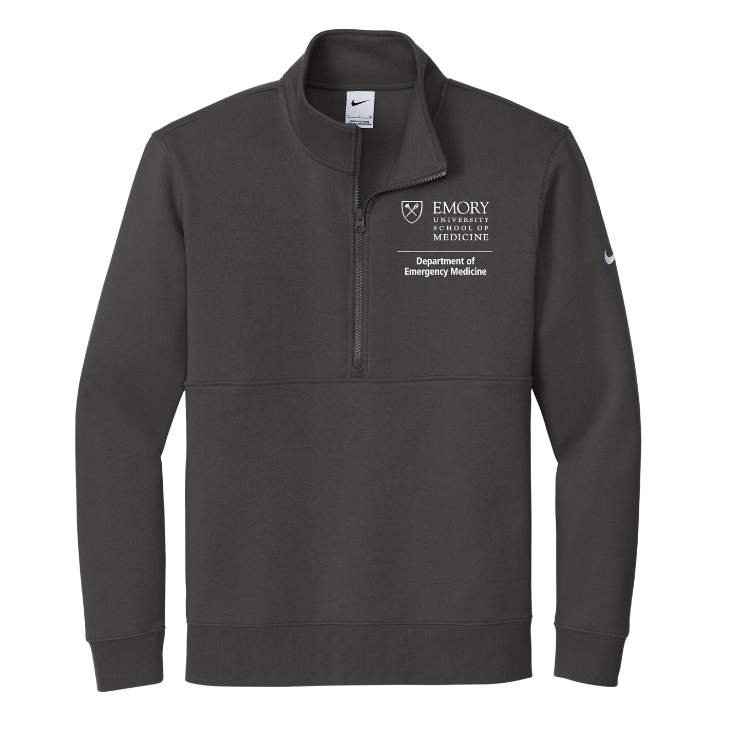 Men's Nike Club Fleece Sleeve Swoosh 1/2 Zip