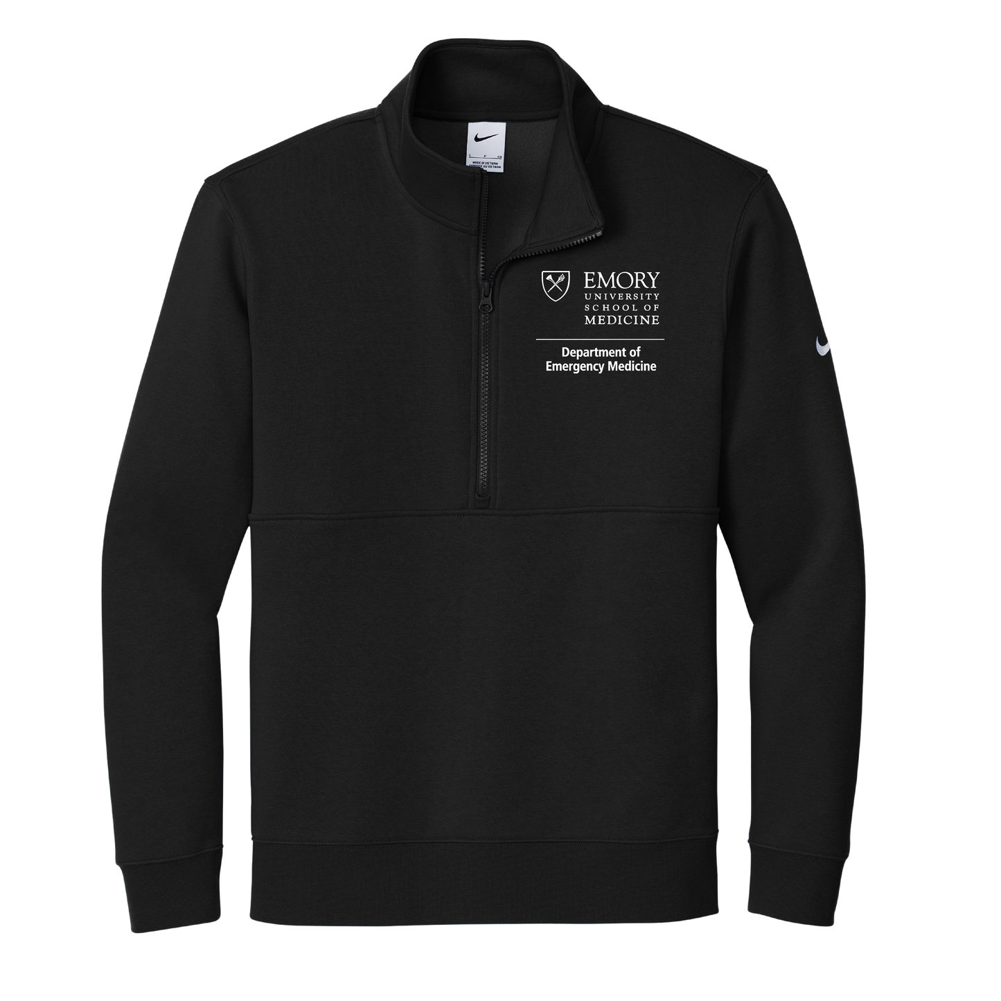 Men's Nike Club Fleece Sleeve Swoosh 1/2 Zip