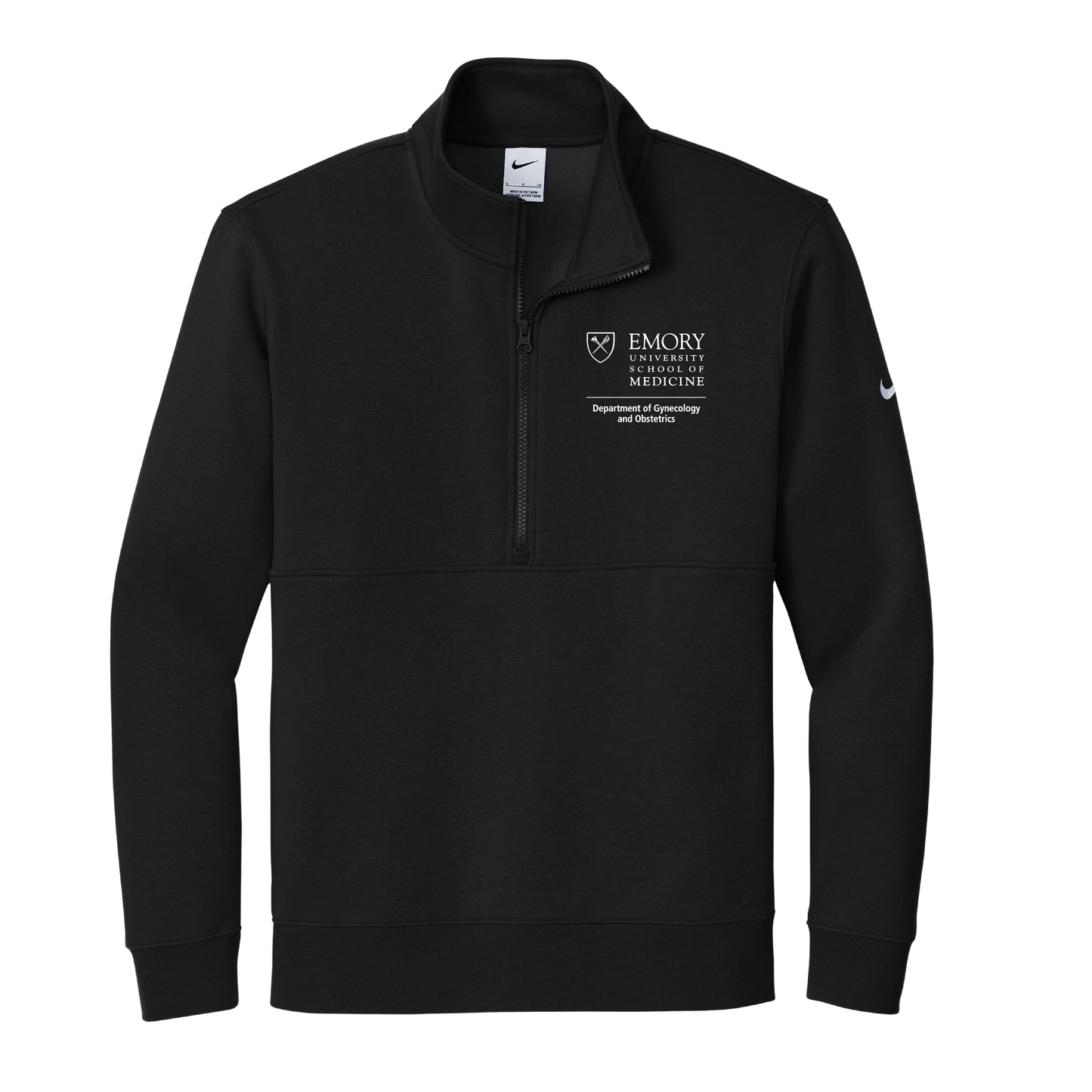 Men's Nike Club Fleece Sleeve Swoosh 1/2-Zip (OBGYN)