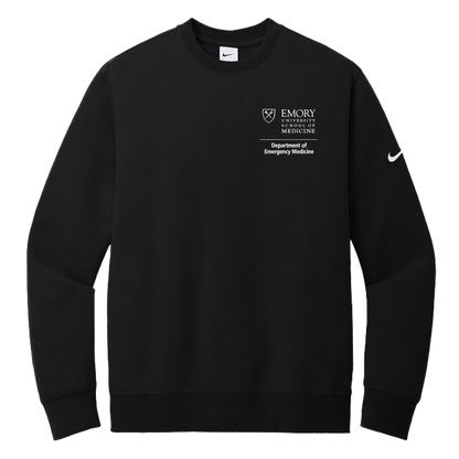 Nike Club Fleece Sleeve Swoosh Crew