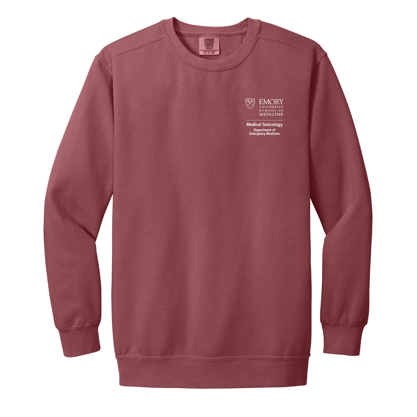 Comfort Colors Ring Spun Crewneck Sweatshirt (Medical Toxicology)