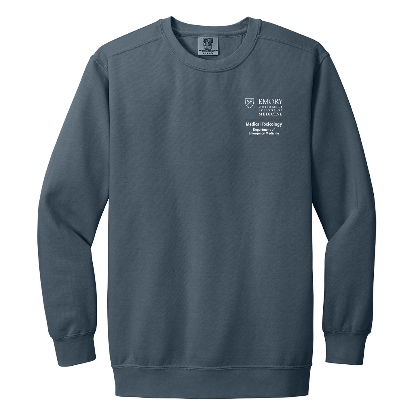 Comfort Colors Ring Spun Crewneck Sweatshirt (Medical Toxicology)
