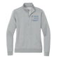 Women's Nike Club Fleece Sleeve Swoosh 1/2-Zip (OBGYN)