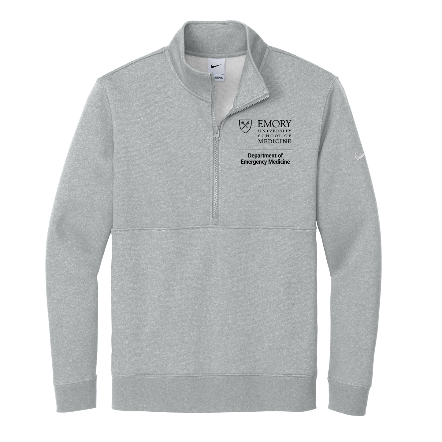 Men's Nike Club Fleece Sleeve Swoosh 1/2 Zip
