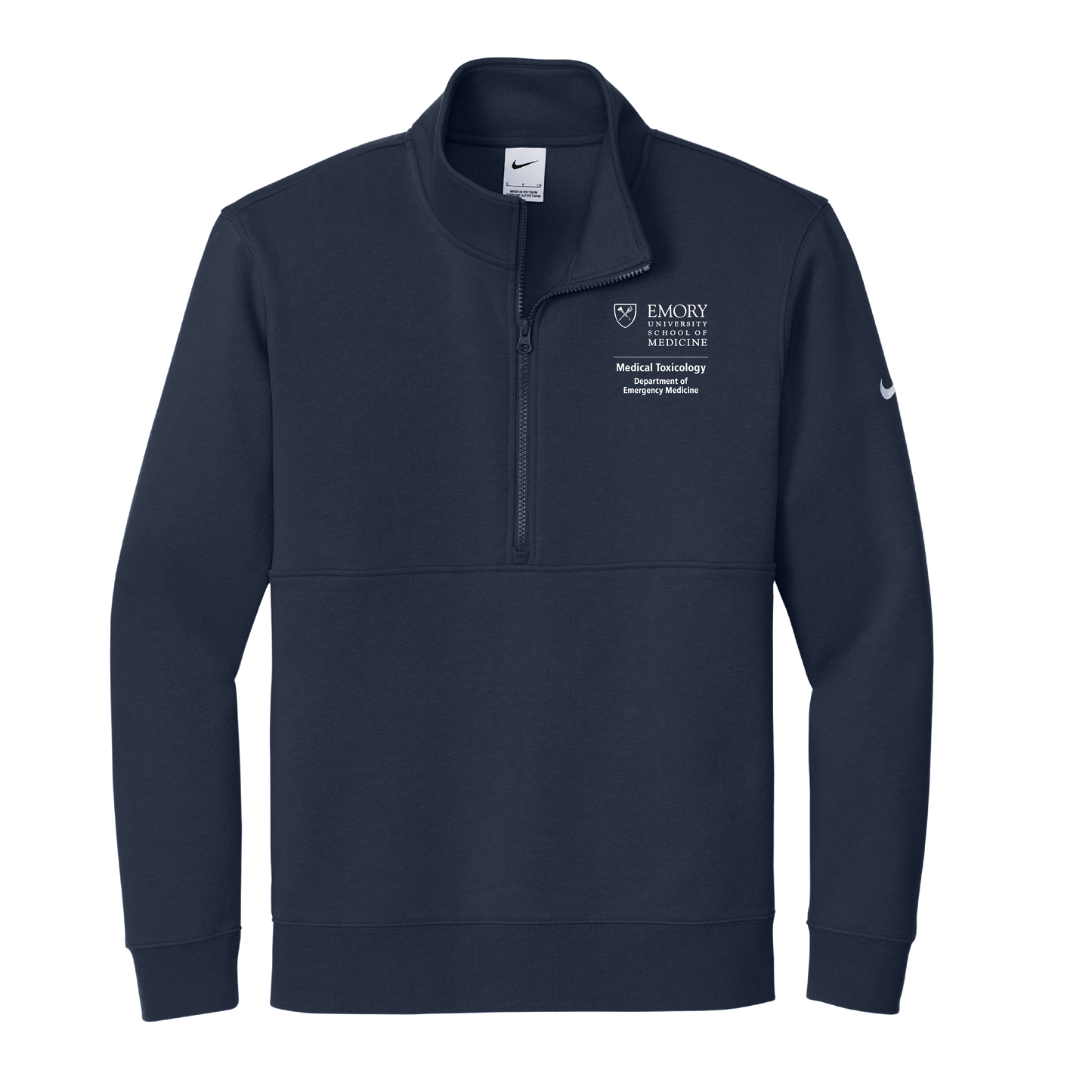 Men's Nike Club Fleece Sleeve Swoosh 1/2-Zip (Medical Toxicology)