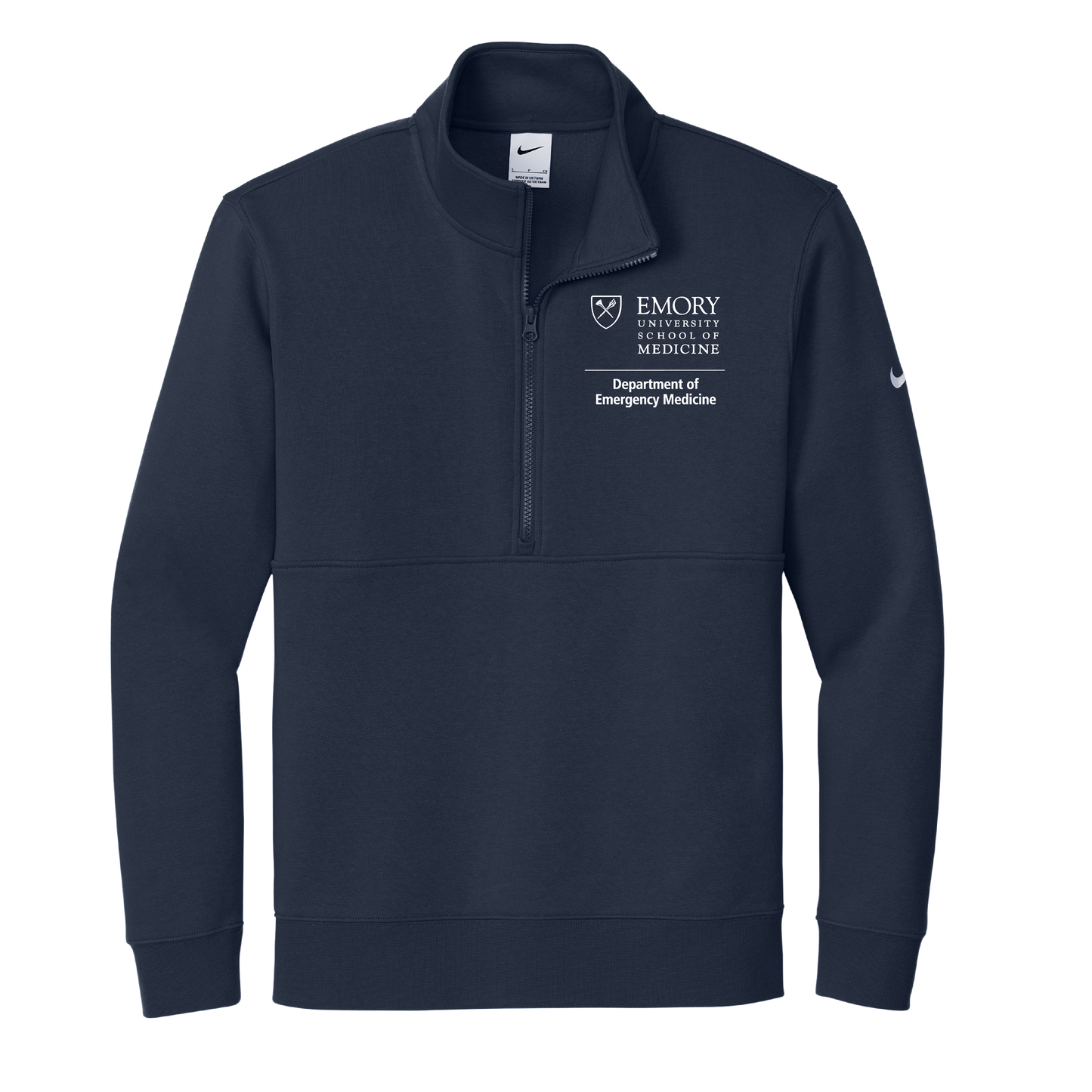 Men's Nike Club Fleece Sleeve Swoosh 1/2 Zip