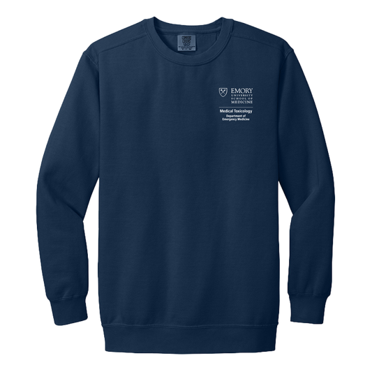 Comfort Colors Ring Spun Crewneck Sweatshirt (Medical Toxicology)