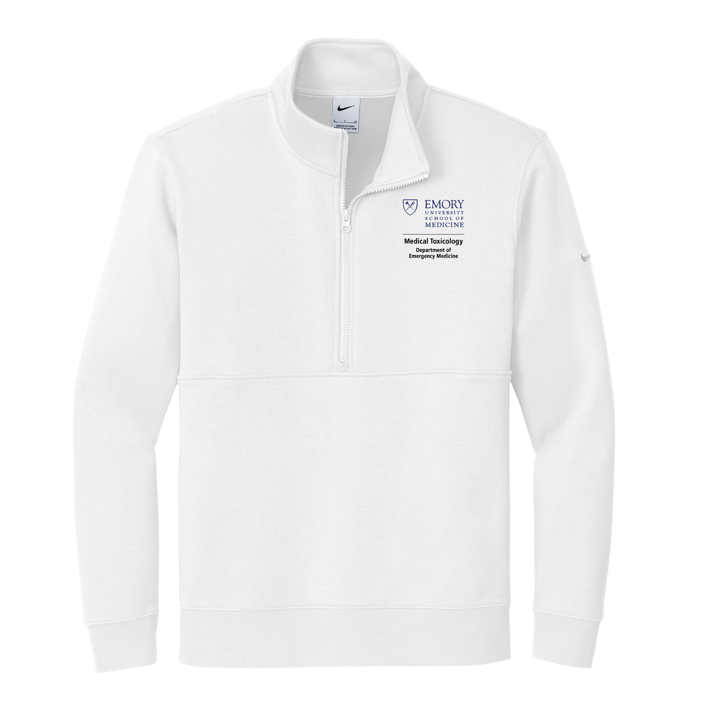 Men's Nike Club Fleece Sleeve Swoosh 1/2-Zip (Medical Toxicology)