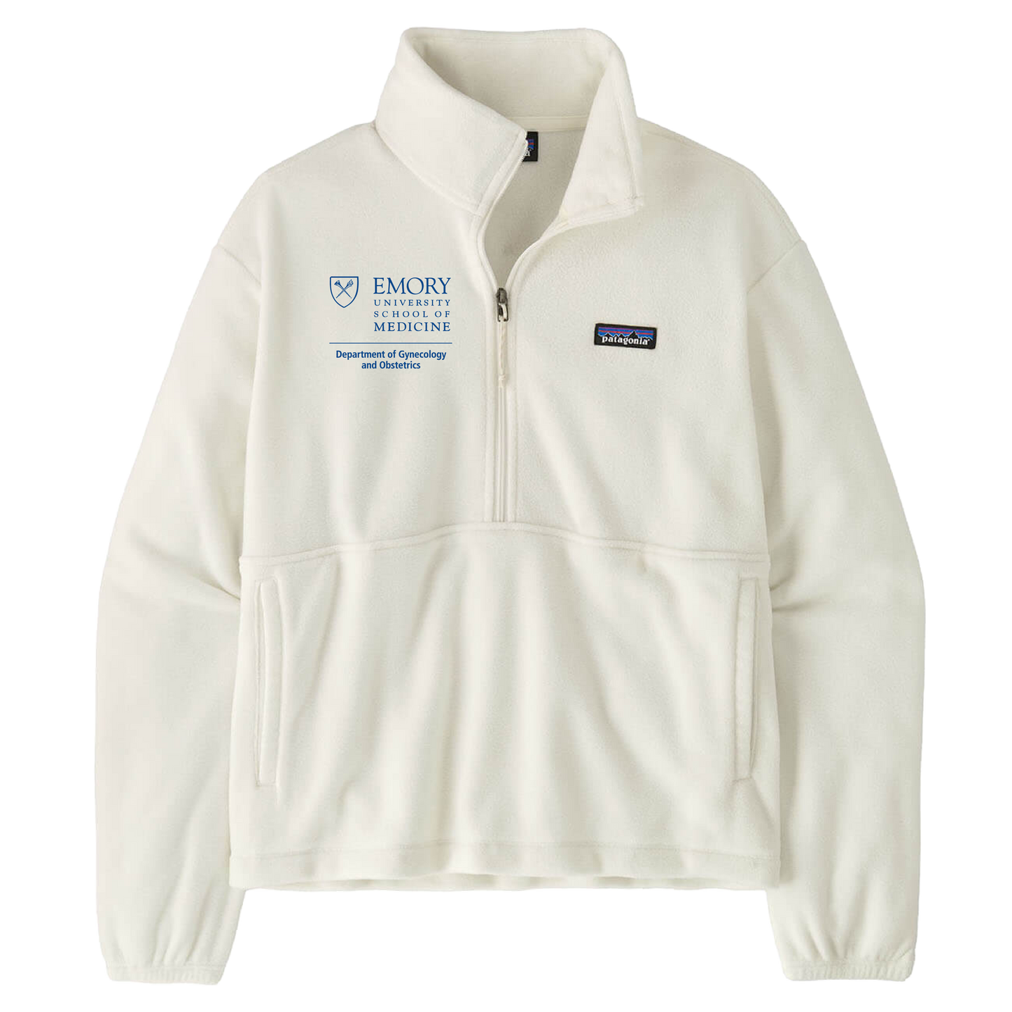 Women's Patagonia® Micro D 1/2 Zip Fleece Pullover (OBGYN)